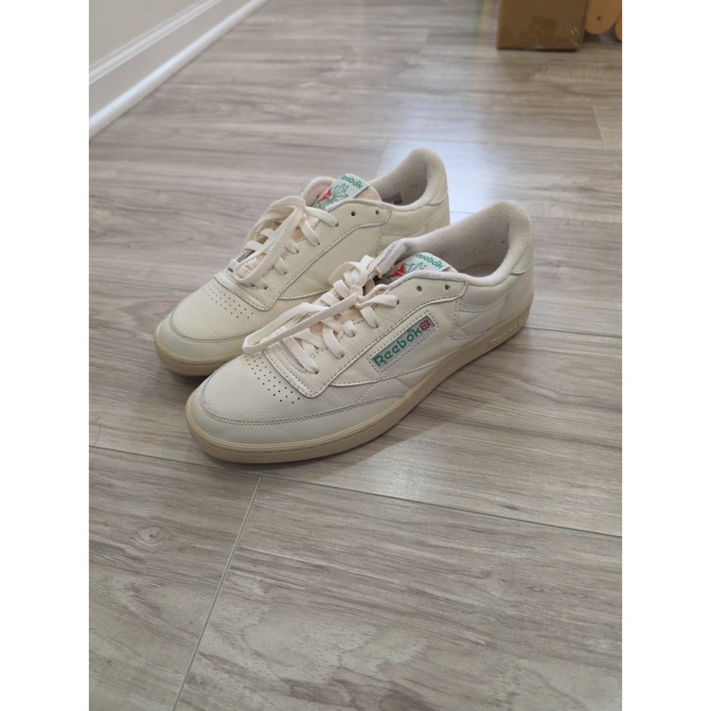 Reebok Club C 85 Vintage Chalk Glen Green Mens Size 13